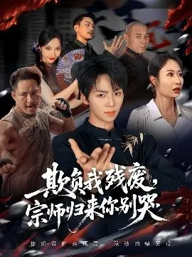 欺负我残废,宗师归来你别哭海报