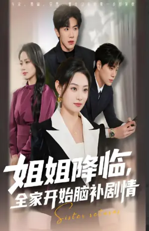 姐姐降临,全家开始脑补剧情海报
