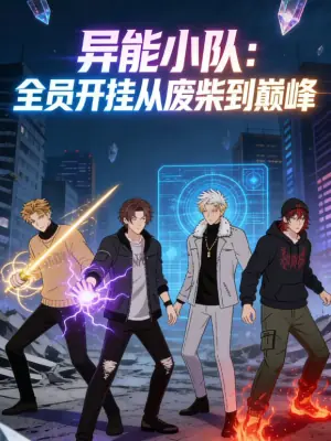 异能小队:全员开挂从废柴到巅峰动态漫画海报