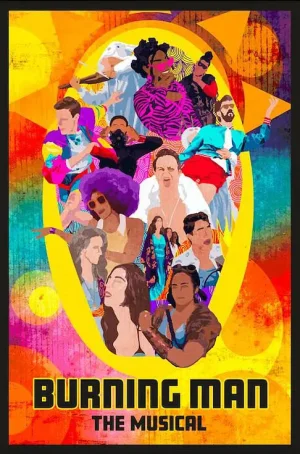 燃烧的人-音乐剧海报