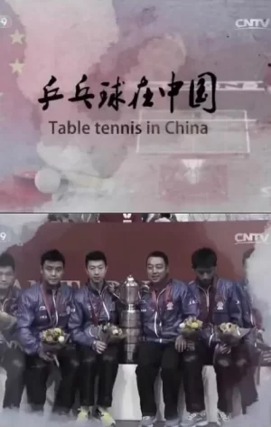 乒乓球在中国海报