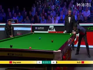 2025斯诺克英锦赛32进16丁俊晖6-4徐思20251201海报