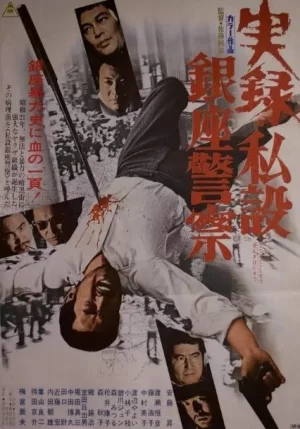 实录私设银座警察海报