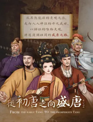 从初唐走向盛唐海报