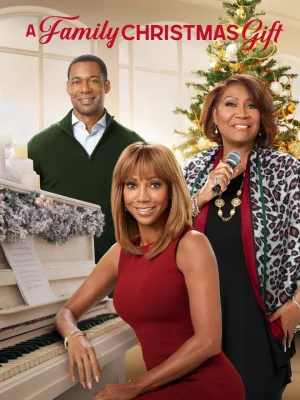 家庭圣诞礼物海报