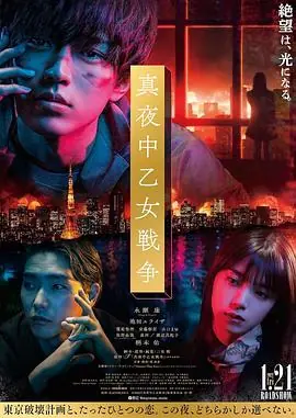 午夜少女大战真夜中乙女戦争海报