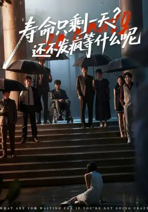 寿命只剩一天?还不发疯等什么呢海报