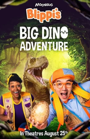 Blippi的大恐龙冒险海报
