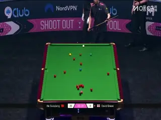 斯诺克单局限时赛128进64贺国强25-37大卫·格雷斯20251212海报