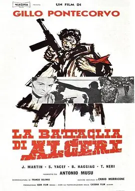 阿尔及尔之战LabattagliadiAlgeri海报