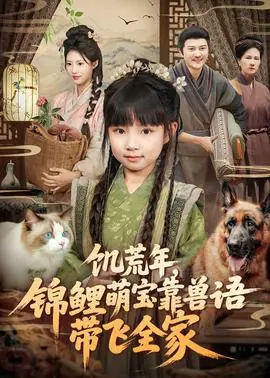 饥荒年,锦鲤萌宝靠兽语带飞全家海报