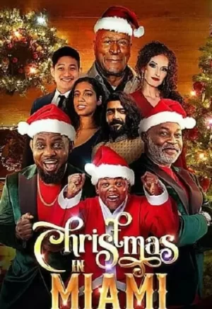 迈阿密的圣诞节海报