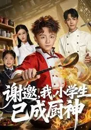 谢邀我小学生已成厨神海报