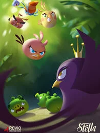 愤怒的小鸟:史黛拉第二季海报