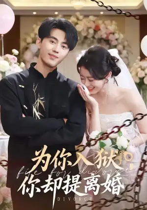 为你入狱,你却提离婚海报