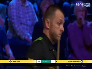 斯诺克英锦赛正赛32进16轮次马克·艾伦1-6斯科特·唐纳森20251202海报