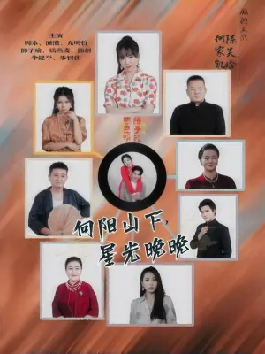 向阳山下,星光晚晚海报