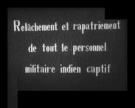 释放印度战俘海报