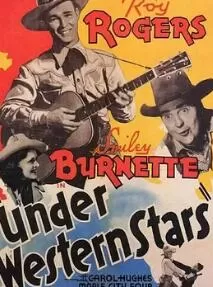 在西部的星空下海报