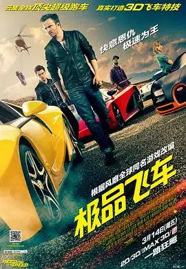 极品飞车(国语)海报