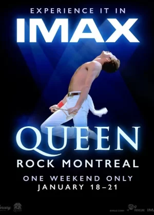 皇后摇滚蒙特利尔海报
