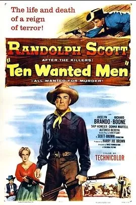 十个通缉犯海报