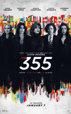355:谍影特攻海报