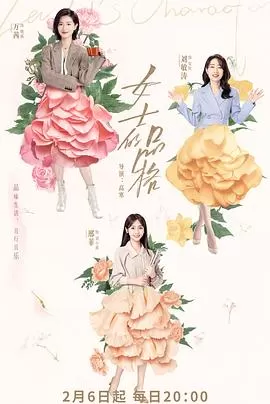 女士的品格海报