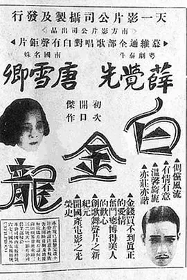 白金龙海报