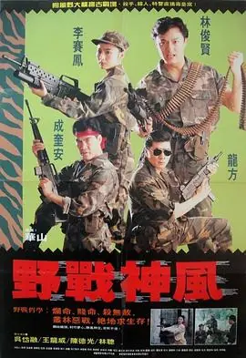 天使特警野戰神風海报
