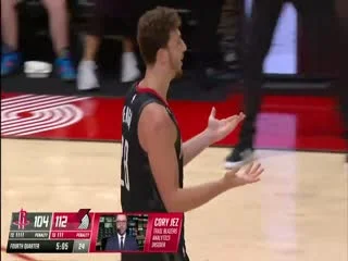 火箭vs开拓者海报