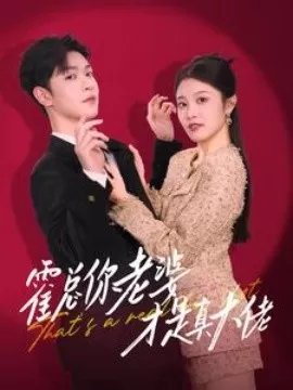 霍总你老婆才是真大佬海报