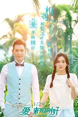 爱,来的刚好海报