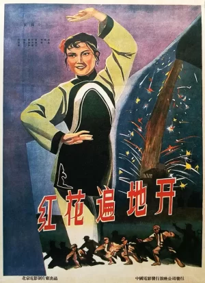 红花遍地开海报