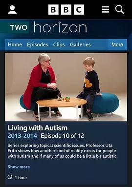 地平线系列:认识自闭症海报