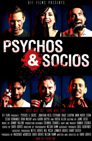 精神病患者和社会人士海报