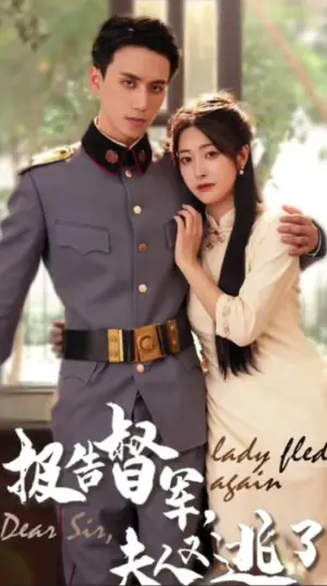 报告督军,夫人又逃跑了海报