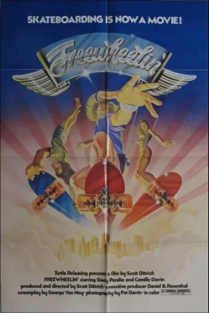 飞奔的滑轮海报