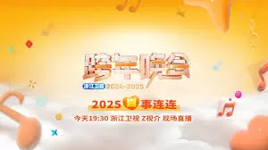 2025浙江卫视跨年海报