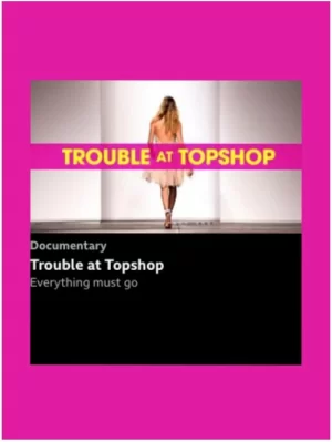 Topshop兴衰史第一季海报