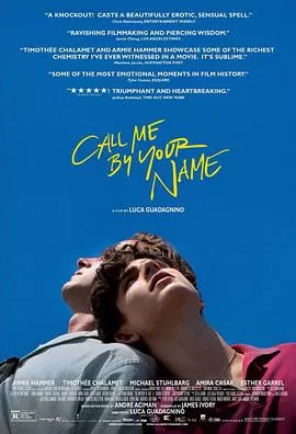 请以你的名字呼唤我CallMebyYourName[电影解说]海报