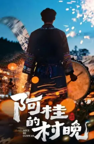 阿桂的村晚海报