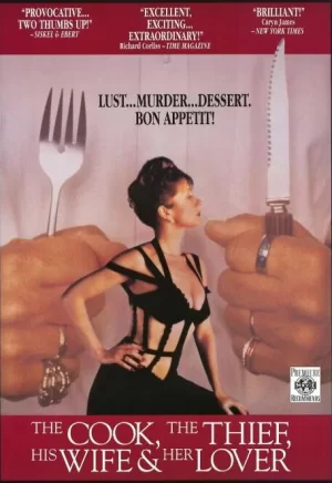 厨师,大盗,他的太太和她的情人海报