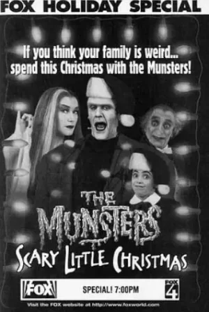 明斯特的恐怖圣诞节海报