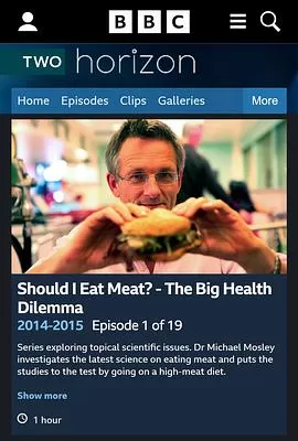 地平线系列:肉食者的困境海报