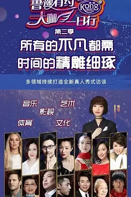 鲁豫有约大咖一日行第二季海报