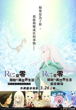Re:从零开始的异世界生活冰结之绊海报