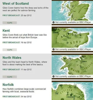 舌尖上的英国海报
