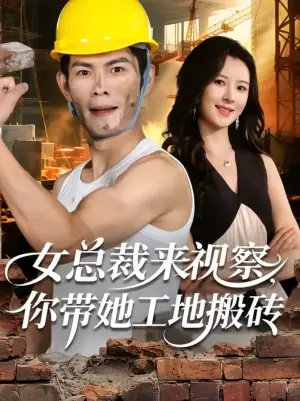 女总裁来视察,你带她工地搬砖海报