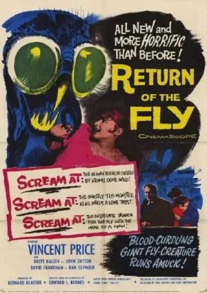 变蝇人回归海报